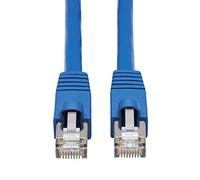 TRIPP LITE 6FT RJ45 Connector RJ45 Connector Cat6a 10G Certified Snagless F/UTP Network Patch Cable - Blue