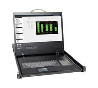 Eaton B021-000-19 1U Rack-Mount Console with 19-Inch. LCD