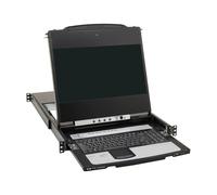 Eaton B030-DP08-17DIP 8-Port KVM Switch, 17 Inch LCD, DisplayPort, IP