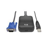 Tripp Lite B032-VU1 KVM Console to USB 2.0 Portable Laptop Crash Cart Adapter with File Transfer and Video Capture, 1920 x 1200 @ 60 Hz