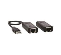 Tripp Lite B203-101-POC 1-Port USB over Cat5/Cat6 Extender Kit with Power over Cable - USB 2.0, Up to 164.04 ft. (50M), Black