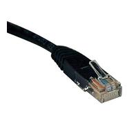 Tripp Lite Cat5e 350MHz Molded Patch Cable (RJ45 M/M) - Black, 15-ft.(N002-015-BK)