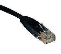 Tripp Lite Cat5e 350MHz Molded Patch Cable (RJ45 M/M) - Black, 20-ft.(N002-020-BK)