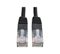 Tripp Lite Cat5e 350MHz Molded Patch Cable (RJ45 M/M) - Black, 50-ft.(N002-050-BK)