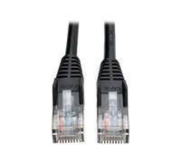 Tripp Lite Cat5e 350MHz Snagless Molded Patch Cable (RJ45 M/M) - Black, 7.62 m / 25-ft. (N001-025-BK)