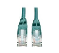 Tripp Lite Cat5e 350MHz Snagless Molded Patch Cable (RJ45 M/M) - Green, 15-ft.(N001-015-GN)
