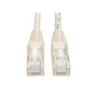 Tripp Lite Cat5e 350MHz Snagless Molded Patch Cable (RJ45 M/M) - White, 10-ft.(N001-010-WH)
