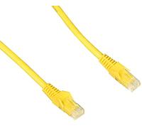 Tripp Lite Cat6 Gigabit Ethernet Snagless Molded Patch Cable 24 AWG 550MHz Premium UTP, Yellow, RJ45 M/M 35' (N201-035-YW)
