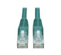 Tripp Lite Cat6 Gigabit Snagless Molded Patch Cable (RJ45 M/M) - Green, 0.31 m