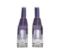 Tripp Lite Cat6 Gigabit Snagless Molded Patch Cable (RJ45 M/M) - Purple, 10-ft.(N201-010-PU)