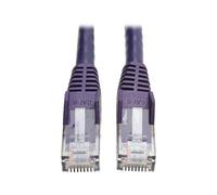 Tripp Lite Cat6 Gigabit Snagless Molded Patch Cable (RJ45 M/M) - Purple, 25-ft.(N201-025-PU)
