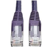 Tripp Lite Cat6 Gigabit Snagless Molded Patch Cable RJ45, M/M, Purple, 5-Feet (N201-005-PU)
