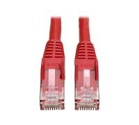 Tripp Lite Cat6 Gigabit Snagless Molded Patch Cable (RJ45 M/M) - Red, 5-ft.(N201-005-RD)