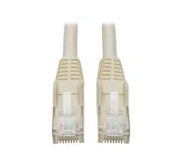 Tripp Lite Cat6 Gigabit Snagless Molded UTP Patch Cable RJ45 M/M White, 3.05 m (N201-010-WH)