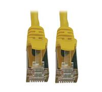 Tripp Lite Cat6a 10G Ethernet Cable, Snagless Molded Slim STP Network Patch Cable (RJ45 M/M), Yellow, 25 Feet / 7.6 Meters, Manufacturer's Warranty (N262-S25-YW)