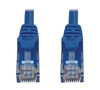 Tripp Lite Cat6a 10G Ethernet Cable, Snagless Molded UTP Network Patch Cable (RJ45 M/M), Blue, 2 Feet / 0.6 Meters, Manufacturer's Warranty (N261-002-BL)