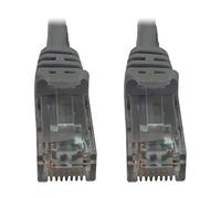Tripp Lite Cat6a 10G Ethernet Cable, Snagless Molded UTP Network Patch Cable (RJ45 M/M), Gray, 6 inches / 15.2 Centimeters, Manufacturer's Warranty (N261-06N-GY)