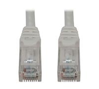 Tripp Lite Cat6a 10G Ethernet Cable, Snagless Molded UTP Network Patch Cable (RJ45 M/M), White, 2 Feet / 0.6 Meters, Manufacturer's Warranty (N261-002-WH)