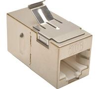 TRIPP LITE Cat6a Straight Through Modular Shielded in Line Snap in Coupler (N235-001-SH-6A)