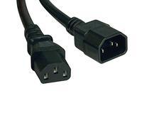 Tripp Lite Computer Power Extension Cable PDU Cord 10A 18 AWG C14 to C13, 4.57 m (P004-015)