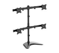 Tripp Lite DDR1327MQ Quad-Display Desktop Monitor Stand for 13” to 27” Flat-Screen Displays