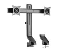 Tripp Lite Dual-Display Monitor Arm w/Desk Clamp Height Adjustable 17-27in (DDR1727DC)