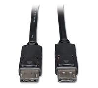 Tripp Lite DisplayPort Cable P580-003 - DP to DP Male-to-Male, Latches, 4K @ 60Hz, 3 ft Black