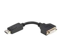 Tripp Lite DisplayPort to DVI Adapter Video Converter DP-M to DVI-I-F, 15.24 cm (P134-000)