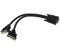 Tripp Lite DMS-59 to Dual DVI Splitter Y Cable (M to 2x DVI-I F), 0.31 m (P576-001)