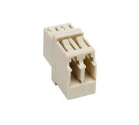 TRIPP LITE Dual Duplex Multi-Mode Fiber Optic Coupler LC/LC (N455-000-PM)