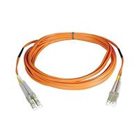 Tripp Lite Duplex Multimode 50/125 Fiber Patch Cable (LC/LC), 6M (20-ft.)(N520-06M), orange