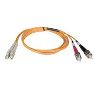 Tripp Lite Duplex Multimode 62.5/125 Fiber Patch Cable (LC/ST), 30M (100-ft.)(N318-30M)