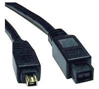 Tripp Lite FireWire 800 IEEE 1394b Hi-speed Cable (9pin/4pin) 6-ft.(F019-006) black