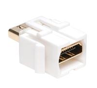 Tripp Lite HDMI Keystone Jack, Snap-in Insert Module (F/F) (P164-000-KJ-WH)