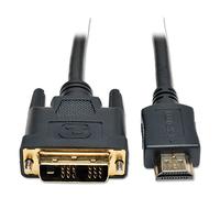 Tripp Lite HDMI to DVI Cable, Digital Monitor Adapter and Video Converter (HDMI to DVI-D M/M), 1.83 m (P566-006)