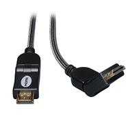 Tripp Lite High Speed HDMI Cable with Swivel Connectors, Ultra HD 4K x 2K, Digital Video with Audio (M/M), 6-ft. (P568-006-SW)