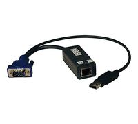 TRIPP LITE KVM Switch USB Server Interface Unit HD15 USB RJ45, 8 Pack (B078-101-USB-8)