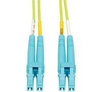 Tripp Lite LC to LC Multimode Duplex Fiber Optics Patch Cable, 100Gb, 50/125, OM5, LC/LC Male, 3 Meter (N820-03M-OM5)