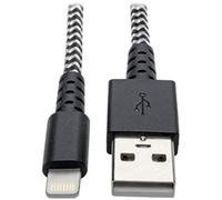 Tripp Lite M100-006-HD Heavy-Duty USB Sync/Charge Cable with Lightning Connector, 1.83 m