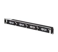 Tripp Lite Mini Panel High-Density Copper Fiber Enclosure 4 Cassette 1URM (N484-01U-MINI)