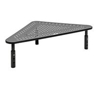 Tripp Lite Monitor Riser Stand Desktop Corner Metal Height Adjustable Black (MR1220M)