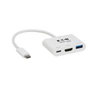 Tripp Lite Multiport Adapter USB-C Hub for Laptop with HDMI Video | 4K@60Hz HDMI, USB 3.2 Gen 1 with 5 Gbps Data Transfer, 140W PD Charging, 3-Year Warranty (U444-06N-H4U-C3)