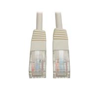 Tripp Lite N002-003-WH Cat5e 350 MHz Snag Less Moulded Patch Cable - White