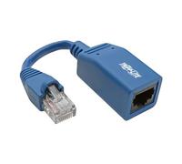 Tripp Lite Cisco Console Rollover Cable Adapter N034-05N-BL RJ45 M/F Blue 5 in.