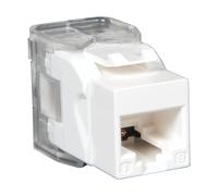 Tripp Lite N238-001-WH-TF Toolless Cat6/5e Keystone Jack - White, TAA