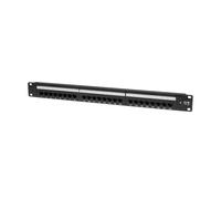 Tripp Lite N252-024 24-Port 1U Rack-Mount Cat6/Cat5 110 Patch Panel, 568B, RJ45 Ethernet, TAA