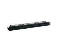 Tripp Lite N252-048-1U 48-Port 1U Rack-Mount Cat6/Cat5 High Density 110 Patch Panel, 568B, RJ45 Ethernet, TAA