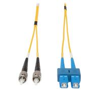 Tripp Lite N354-15M Duplex Singlemode 9/125 Fiber Patch Cable (SC/ST), 15M (50 ft.)