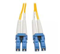 Tripp Lite N370-03M Duplex Singlemode 9/125 Fiber Patch Cable (LC/LC) 3M (10 ft.). Cable length: 3 m Cable type: OFNR Fibre optic type: OS2 Connector 1: LC Connector 2: LC Core diameter: 8.3 m