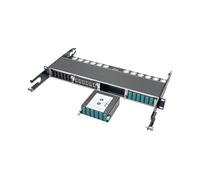 Tripp Lite N484-1M24-LC12 100Gb/120Gb to10Gb Breakout Cassette, 24-Fiber OM4 MTP/MPO ( Male with Pins ) to ( x12 ) LC Duplex